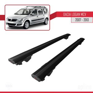 BARRES DE TOIT Compatible avec Dacia Logan MCV 2007-2013 HOOK Bar