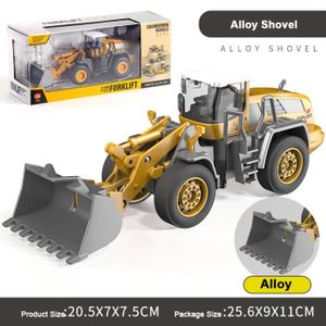 VOITURE - CAMION Pelle - Grue camion à ciment pour enfants garçons, pelleteuses en alliage, véhicules de Construction, modèle