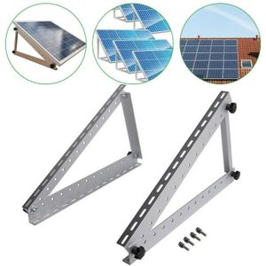 pour toitures avec paliers Support à vis double pour installation de panneaux solaires solaires thermiques 4