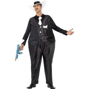 1920 S GANGSTER Déguisement Homme Costume Set Al Capone Mafia Parrain Outfit