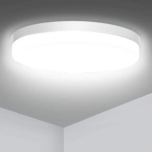 Carré Ultra-mince Panel LED Ø30x2.3cm Plafond Lampe Moderne pour Balcon Chambre Salon WAYRANK Plafonnier LED 36W 4000K