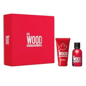COFFRET CADEAU PARFUM Set de Parfum Femme Dsquared2 Red Wood (2 pcs)