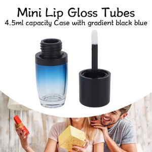 GLOSS BIB® Tubes de brillant à lèvres de bouteille Bouteille Lip Gloss Tubes DIY 4.5ml Capacité Quadrate Forme Transparent Gradient 130989