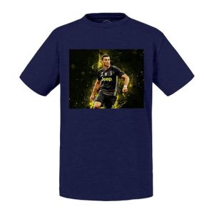 T-SHIRT T-shirt Enfant Bleu Cristiano Ronaldo CR7 Football