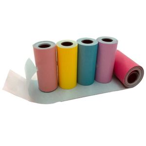 Rouleau de papier thermique couleur 57 * 30mm Reçu Photo Paper