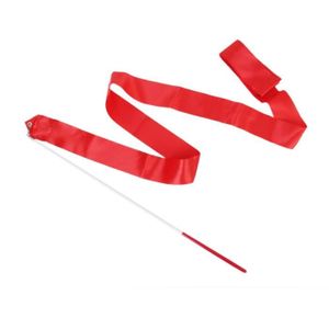 BeautyMall-4 M/ètres Rubans 1 Pcs B/âton Pour Gymnastique Rythmique Danse Ribbon Gym Fille Art Sport Bleu