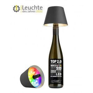 Bouteille de vin en forme de lampe de table led Perfect Portable Aste Bar  Décoration 73 Arrêts Night Light
