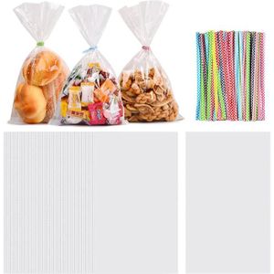 Sac plastique biscuits transparent - Cdiscount