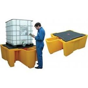 bac de retention 1120l jaune noir 1 cubitainer poste de soutirage integre ref 070727 achat vente compacteur de dechets bac de retention 1120l jaun cdiscount
