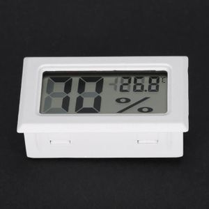 MESURE THERMIQUE Tbest Thermomètre d'humidité Hygromètre LCD numérique Thermomètre d'intérieur Moniteur d'humidité pour la maison, le bureau,