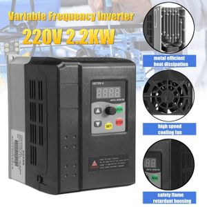 Variateur de fr/équence variateur VFD Convertisseur de fr/équence 4kw 380V 3HP pour contr/ôle de vitesse du moteur de broche SKI780-4D0G-4