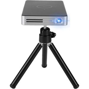 Vidéoprojecteur Projecteur Vidéo Mini Dlp, 2.4G - 5G Wifi 2500 Lumens Portable Projecteur De Beamer 16G Home Cinéma Vidéoprojecteur Prend En [J688]