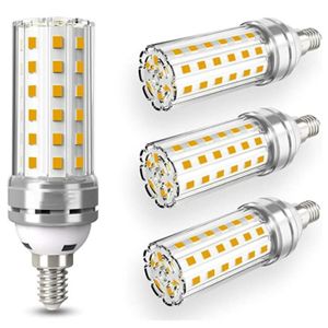 AMPOULE - LED Lot De 4 Ampoules LED E14 12 W équivalent à 100 W AC220 V Lumière Chaude