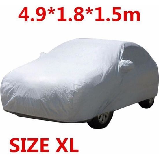 Bâche Housse couvre de protection auto extérieur imperméable XL