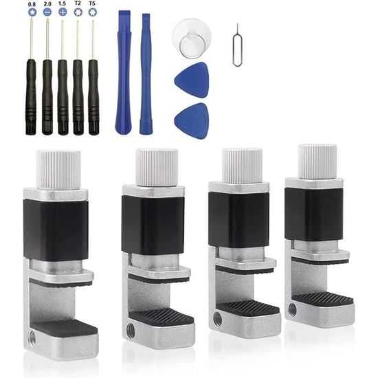 Lot De 12 Clips D'écran De 5/16" En Nylon Avec Vis Avec Vis