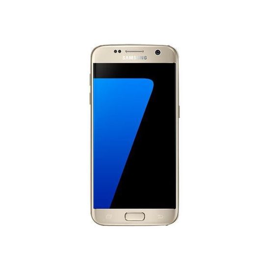 Samsung Galaxy S7 Smartphone 4G LTE 32 Go microSDXC slot GSM 5.1" 2560 x 1440 pixels (577 ppi) Super AMOLED 12 MP (caméra avant…