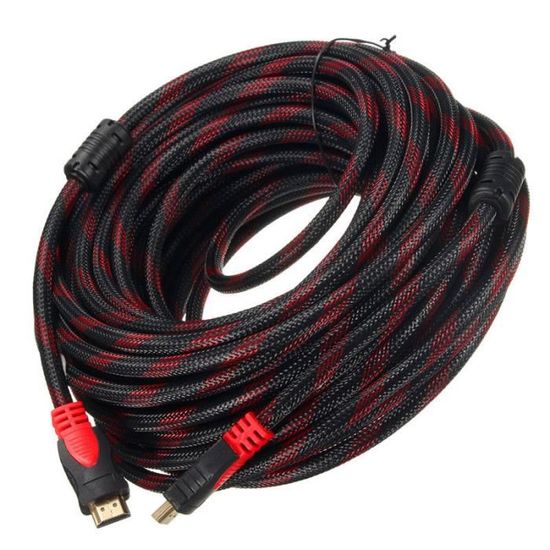 CABLING 30M 30 metre Cable HDMI 1.4 PRO 3D ULTRA HIGH SPEED SERIE FULL HD 1080p Format cinema numerique x 2k ETHERNET Cdiscount Informatique