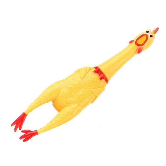 Meekoo Lot De 6 Poulets Hurlants En Caoutchouc – Jouets Grinçants Pour Décompression, Gadgets Rigolos Et Cadeaux Originaux