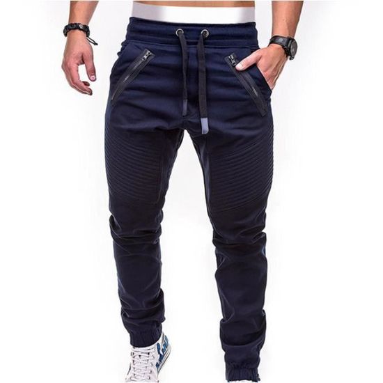 Tacniseyw Pantalon Décontracté Pour Homme, Coupe Classique, Couleurs Unies, Taille élastique, Pantalon D'été Avec Poches, Pantalon De Yoga, De Sport, De Course à Pied, Pantalon Respirant Et Léger Pour