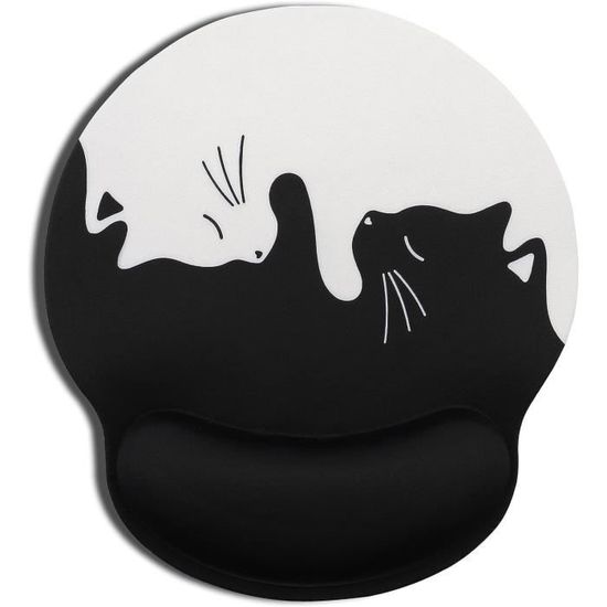 Tapis De Souris 3D Ergonomique Avec Repose-poignet En Gel Et Base En Caoutchouc Antidérapante Pour Ordinateur/ordinateur Portable/jeu/travail à La Maison/au Bureau Soulagement De La Douleur