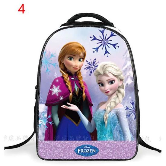 Sacoche Jeune fille Congeles Elsa anna Imprime Cartable Cdiscount