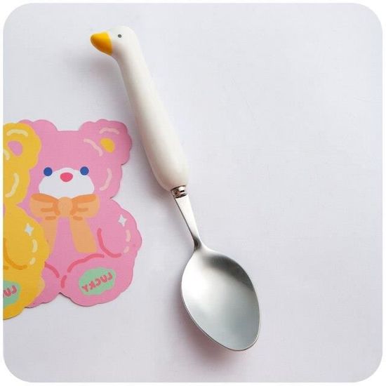 Cuillere Dinosaure Jxkgenix énagère En Acier Inoxydable Pour 4 Personnes Coprenant Couteau, Fourchette, Cuillère Couvert Enfant 2 Ans