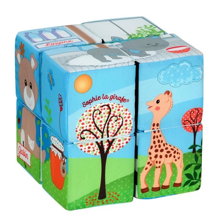 Cubes Magiques VULLI Magik'Kub - 9 Puzzles - Cubes Liés - Mixte - Dès la Naissance