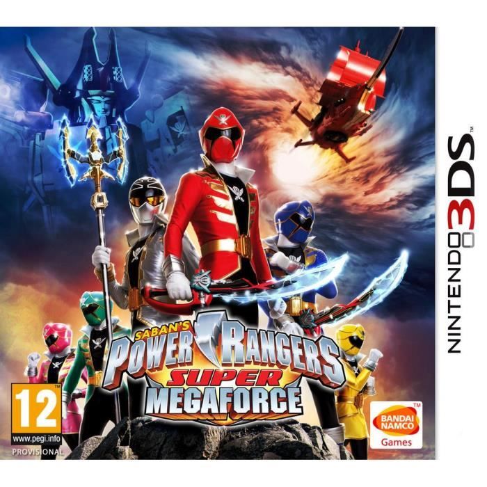 Power Rangers Super Mega Force Jeu 3DS