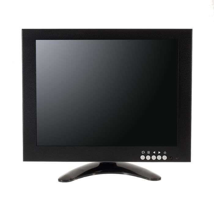 Moniteur De Videosurveillance Écran Lcd Moniteur Couleur 1024P 10 Pouces Cctv Moniteur De Surveillance Pour Industrie