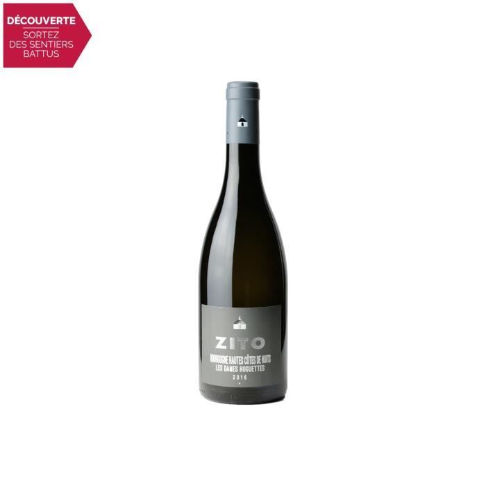 Bourgogne Hautes Côtes de Nuits Dames Huguettes Blanc 2016 - Bernard Zito - Vin AOC Blanc de Bourgogne - 75cl - Cépage Chardonnay