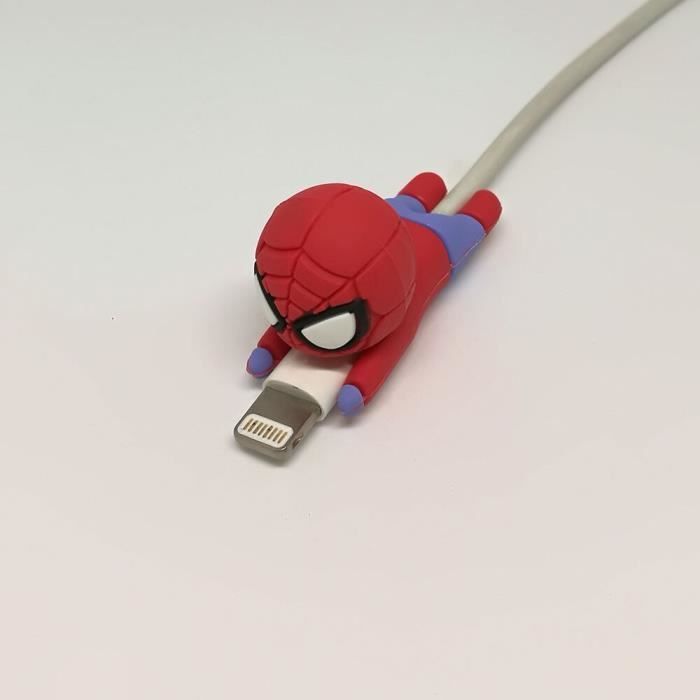 Livraison directe 1 pièces câble morsure protecteur pour Iphone câble enrouleur support pour téléph - Modèle: WHITE - FYDZLJXB12030