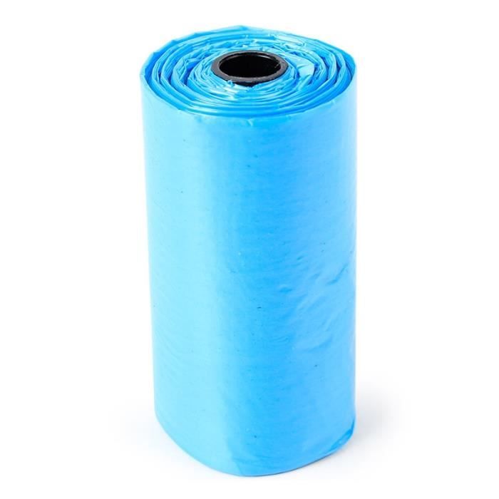 Sac de proprete excrements,100 rouleau 1500 pièces chien sac merde zéro déchets animaux de compagnie déchets - Type blue-1500PCS