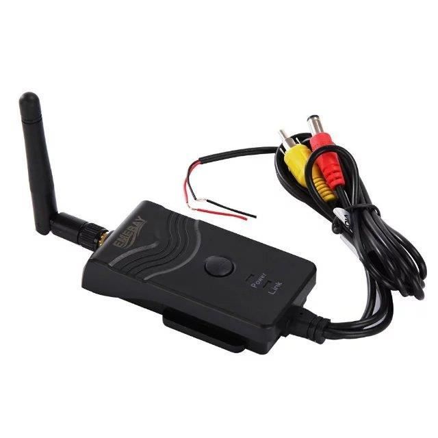 EMEBAY - Caméra wifi voiture 903w 2.4 GHz Transmetteur Récepteur Vidéo pour la voiture arrière Caméra de recul, support ios/android