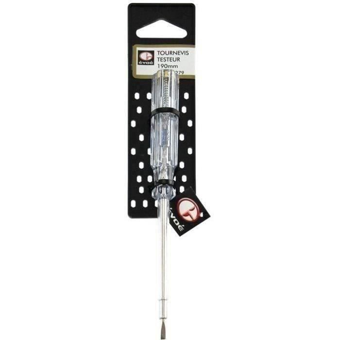 Tournevis testeur 190 mm