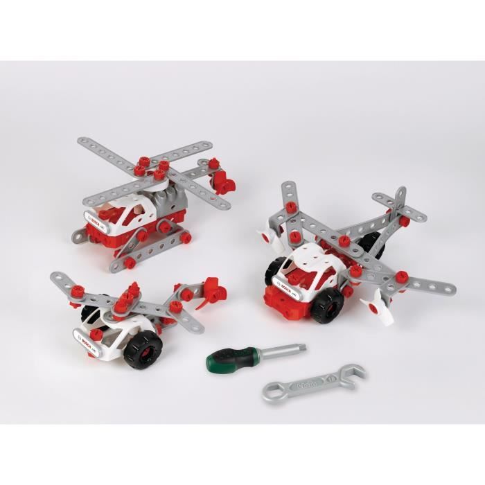 BOSCH Mini - Set de construction Helicopter Team 3-en-1