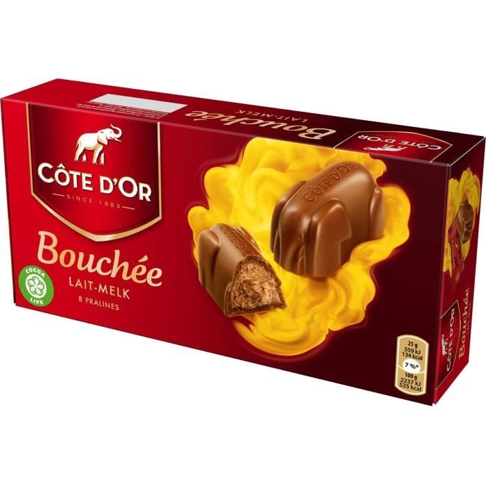 Barre Et Tablette De Chocolat - D Or Bouchee Lait Paquet 1