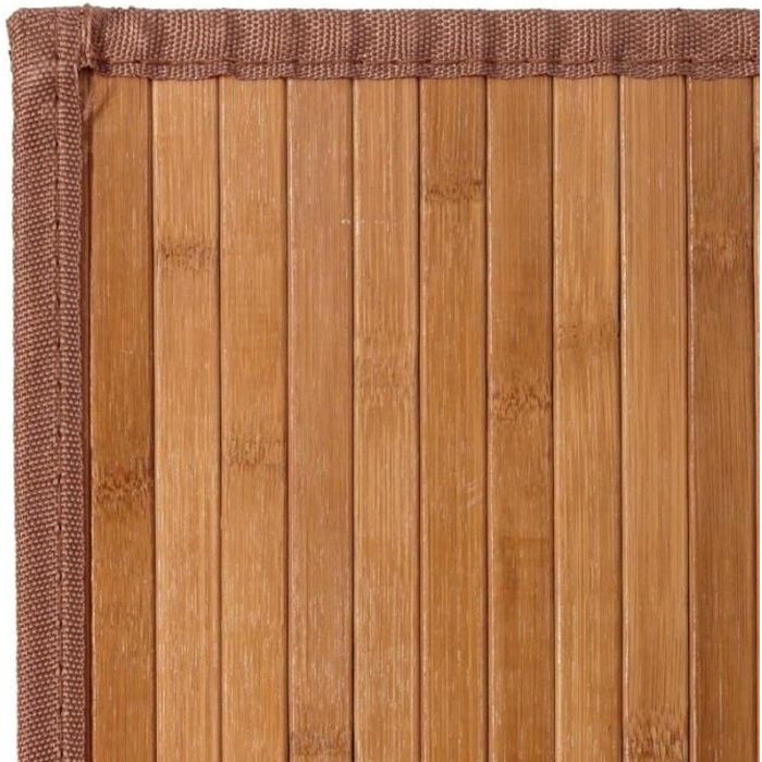 Tapis bambou naturel taille 60 x 200 cm