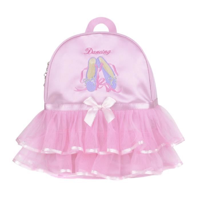 1 pc enfant en bas âge filles sac à dos ballerine Ballet Tutu belle sangle réglable princesse robe rose de danse SAC A DOS