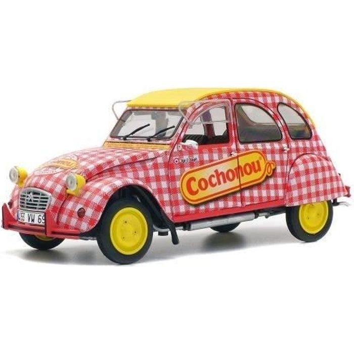 SOLIDO Citroen 2CV6 S1805012 Cochonou 2019 - Ouvrant au 1/18è