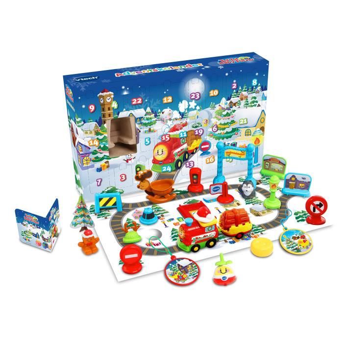 VTech Baby 80–195974 – Calendrier de l'Avent, Multicolore