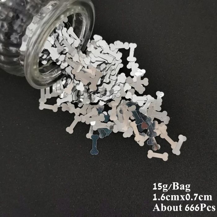 Confettis à Paillettes Pour Décoration De Table,chat,chien,araignée