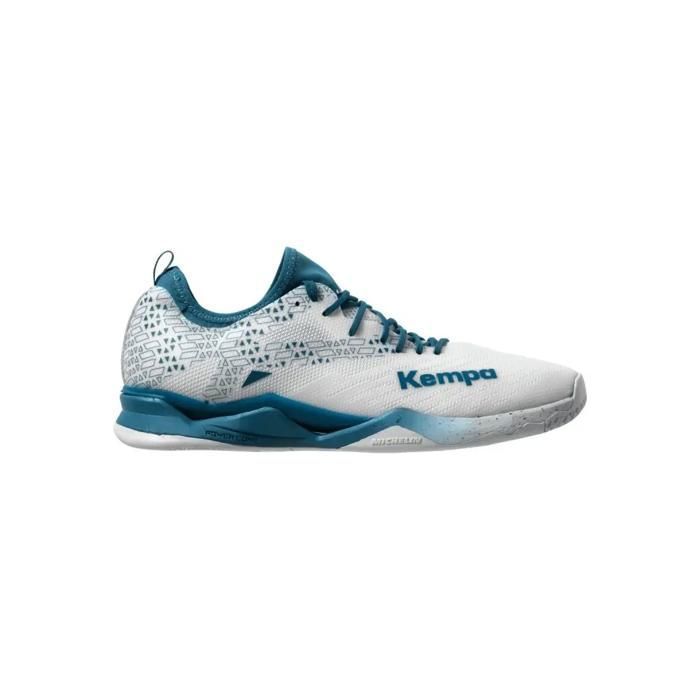 Chaussures indoor Kempa Wing lite 2.0 - blanc/bleu profond Chaussures indoor Kempa Wing lite 2.0 - blanc/bleu profond