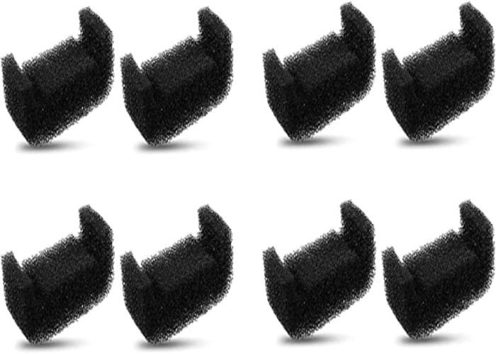 Comparer les prix de 8 Pièces Filtre en Mousse De Remplacement, Filtre pour Fontaine À Eau pour pour Chats Pet Dogs, Filtres De Remplacement en Carbone