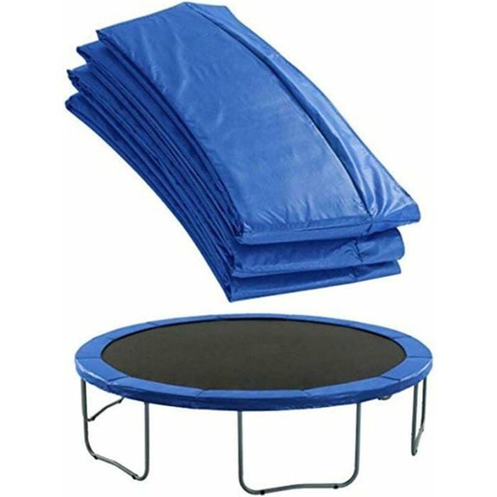 Mini trampoline de 91,4 cm pour enfants avec poignée réglable et housse rembourrée de sécurité
