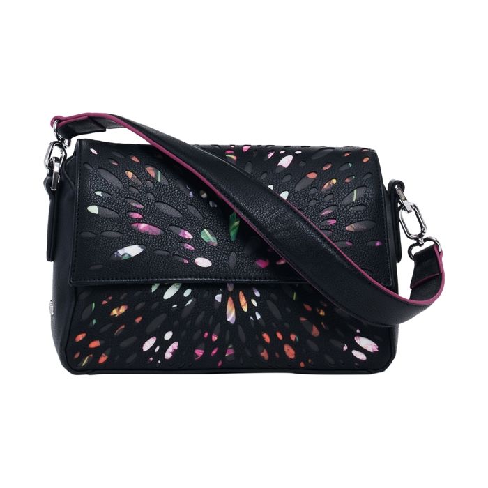 Sac bandoulière femme Desigual Blackwell Phuket noir Cdiscount