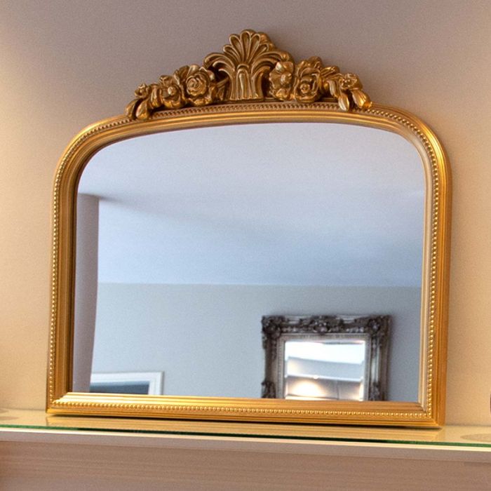 Milton & Oldbrook Miroir Mural 76 x 68 cm Melnik Or