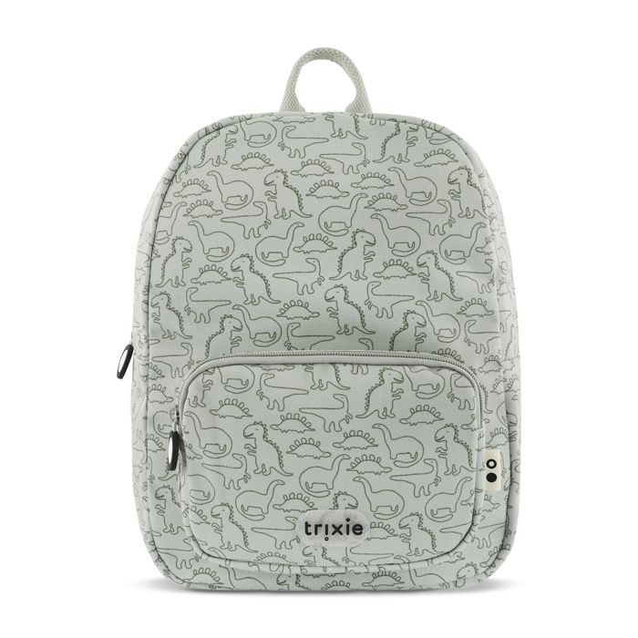 Sac à dos - TRIXIE BABY - Daring Dino - 31x23x13 cm - 100% PET recyclé - Compartiment à gourde