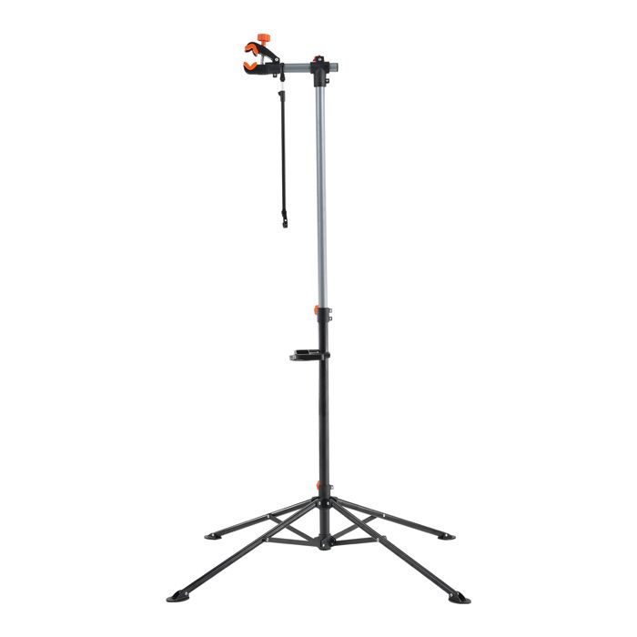 Support De Réparation Vélo Portable - Hauteur Réglable 101-190cm - Charge Max 30kg
