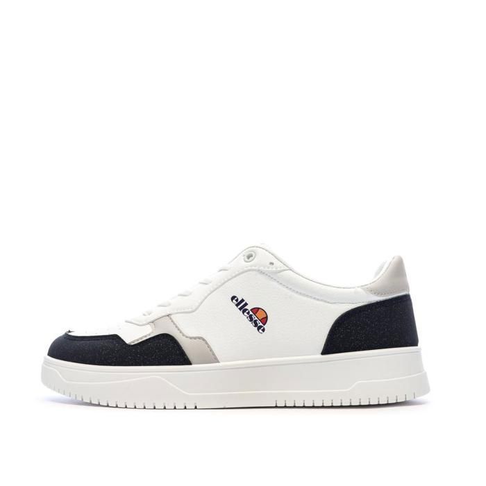 Ellesse Baskets Blanches/Marines Homme Ellesse Pansit