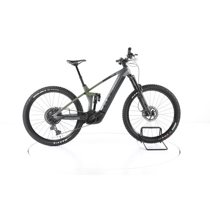 Vélo électrique - Cube Stereo Hybrid 140 HPC TM - gris - VTT électrique tout suspendu - Bosch 750 Wh Reconditionné - Cube